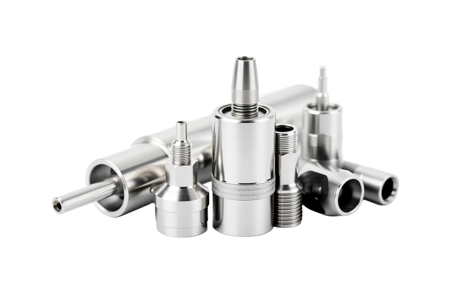 Precision machined medical device components produced by Northline Precision Works
